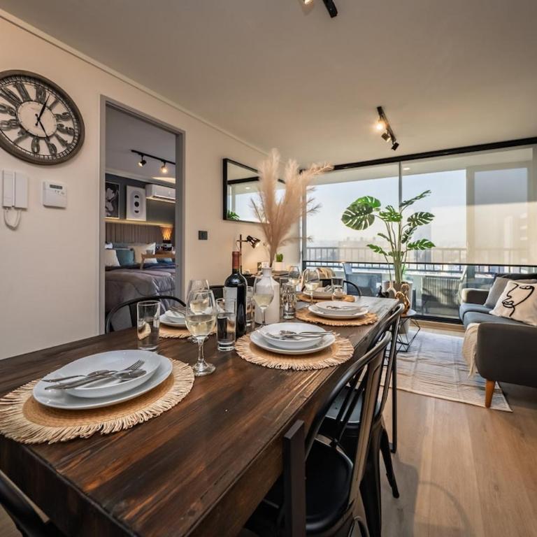Ñuñoa 2 bedroom for 6 Parking Air Conditioning - Apartamento de 2 dormitorios - 14