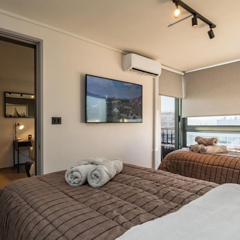 Ñuñoa 2 bedroom for 6 Parking Air Conditioning - Apartamento de 2 dormitorios - 15