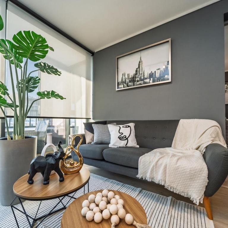 Ñuñoa 2 bedroom for 6 Parking Air Conditioning - Apartamento de 2 dormitorios - 16