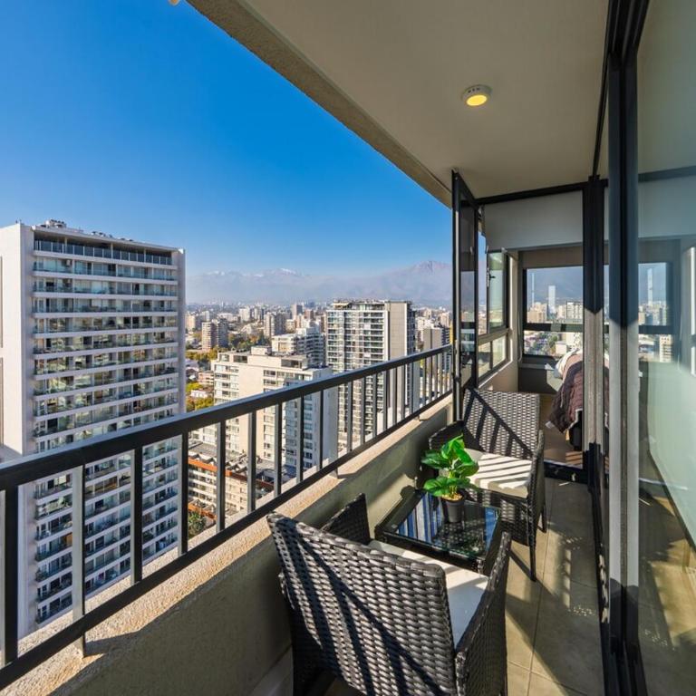 Ñuñoa 2 bedroom for 6 Parking Air Conditioning - Apartamento de 2 dormitorios - 43
