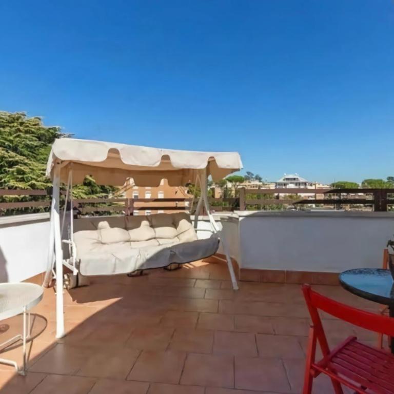 Gianicolo Wonder Terrace - Appartamento Superior con 1 Camera da Letto e Balcone - 22