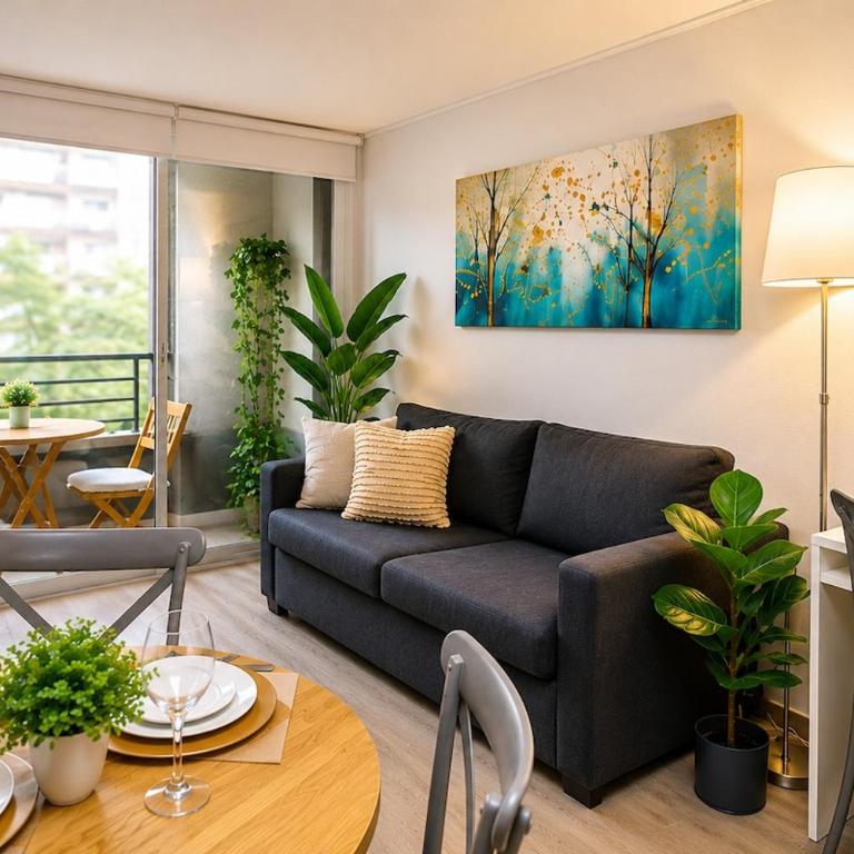 New and modern apartment Cerro Santa Lucia Metro - Apartamento de 2 dormitorios - 13