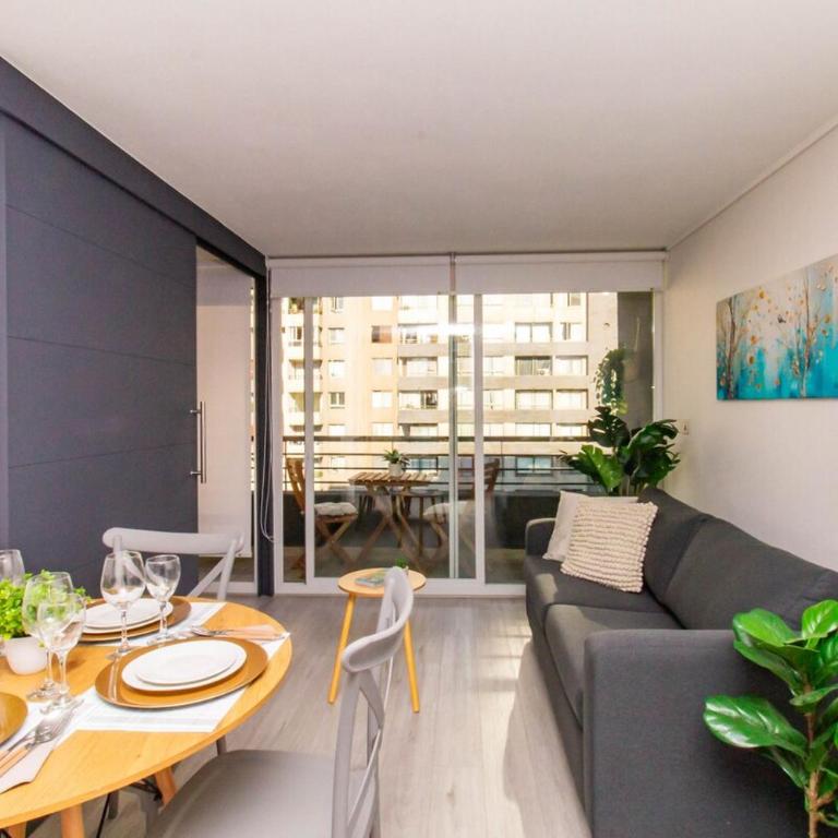 New and modern apartment Cerro Santa Lucia Metro - Apartamento de 2 dormitorios - 19
