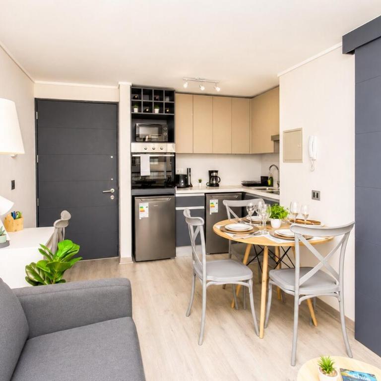 New and modern apartment Cerro Santa Lucia Metro - Apartamento de 2 dormitorios - 32