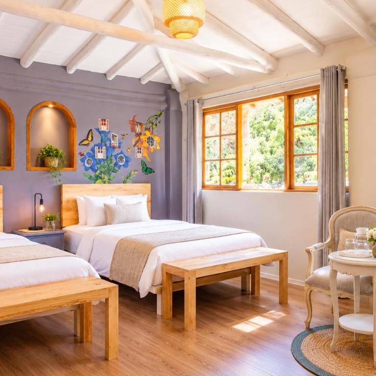 Tariq Sacred Valley - Double Room with Two Double Beds - 11