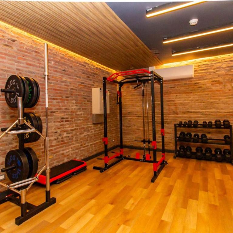 King Bed New Building Gym - Two-Bedroom Apartment - 16