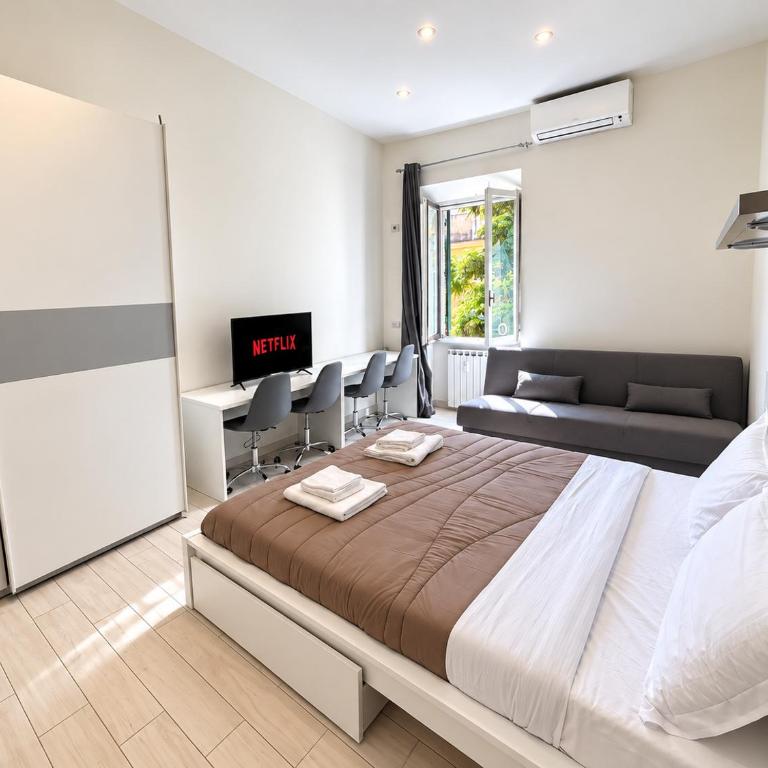 Termini Apartment, In the Heart of San Lorenzo with Private Parking - One-Bedroom Apartment - 1