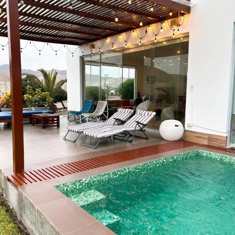 Tu Escape Perfecto Frente al Mar del Sur - Three-Bedroom House - 20