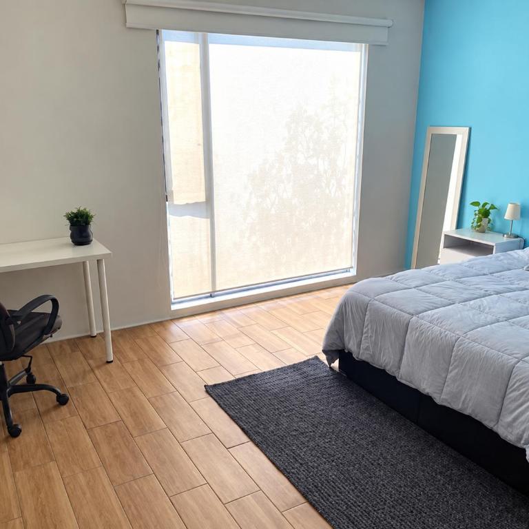 Departamento moderno con cocina equipada y bañera - Apartamento de 1 dormitorio - 1