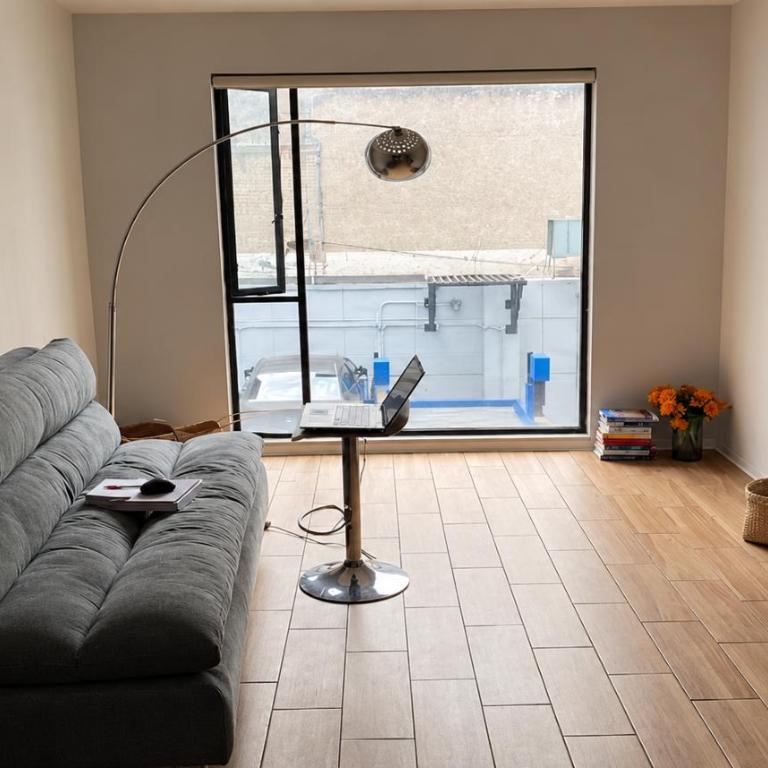 Departamento moderno con cocina equipada y bañera - Apartamento de 1 dormitorio - 5