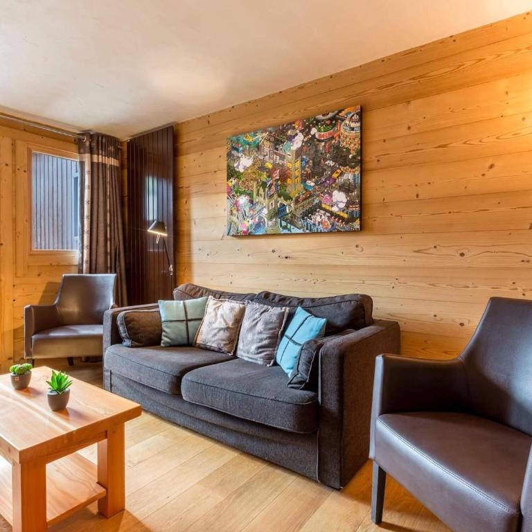 Appartement confortable vue sur pistes - 6 pers. - Apartment mit 3 Schlafzimmern - 1