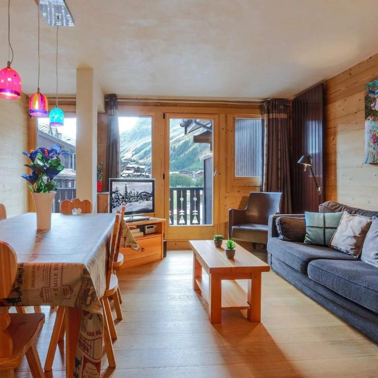 Appartement confortable vue sur pistes - 6 pers. - Apartment mit 3 Schlafzimmern - 5