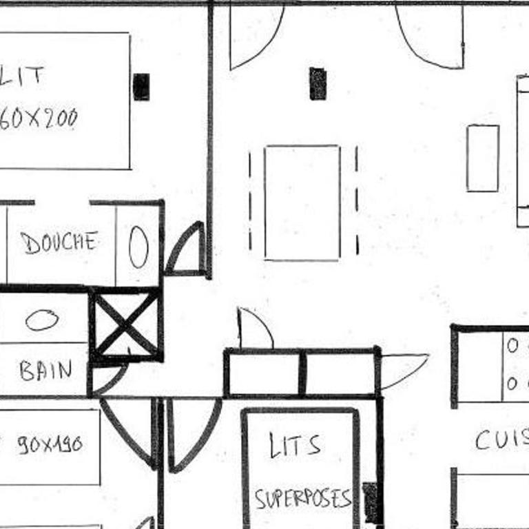 Appartement confortable vue sur pistes - 6 pers. - Apartment mit 3 Schlafzimmern - 16