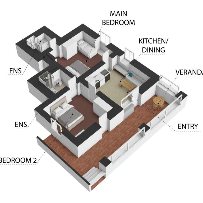 Haus Isabella Apartments - Oetz - Apartment mit 2 Schlafzimmern - 17