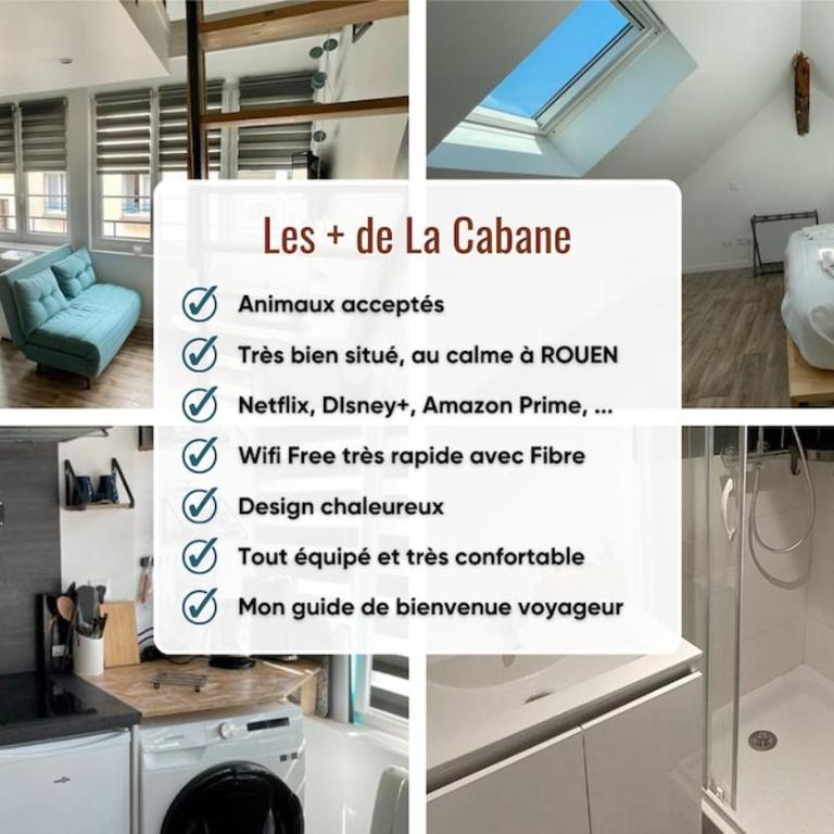 La Cabane, appartement au calme proche du centre, économique - Appartement 1 Chambre - 23