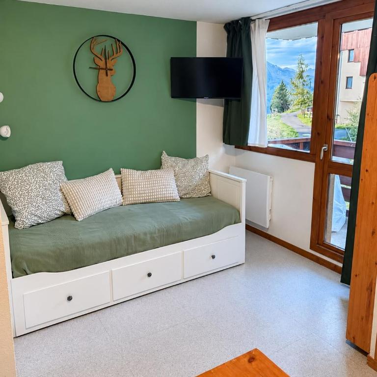 Cosy Studio - Pied des Pistes, Ski-in Ski-out - Les Arcs Peisey Vallandry - Apartment mit 1 Schlafzimmer - 1
