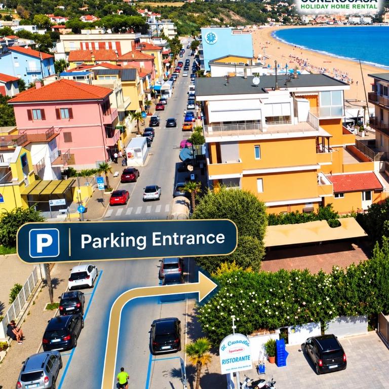 Conero Casa - Marcelli di Numana in Via Litoranea 101 sul mare vista Spiaggia con Parcheggio Esclusivo - Appartamento con 3 Camere da Letto - 3