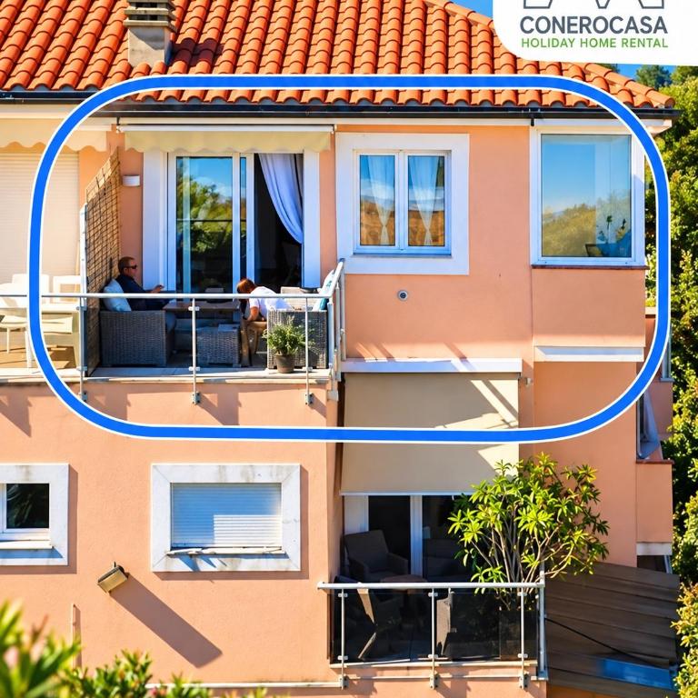 Conero Casa - Marcelli di Numana in Via Litoranea 101 sul mare vista Spiaggia con Parcheggio Esclusivo - Appartamento con 3 Camere da Letto - 5