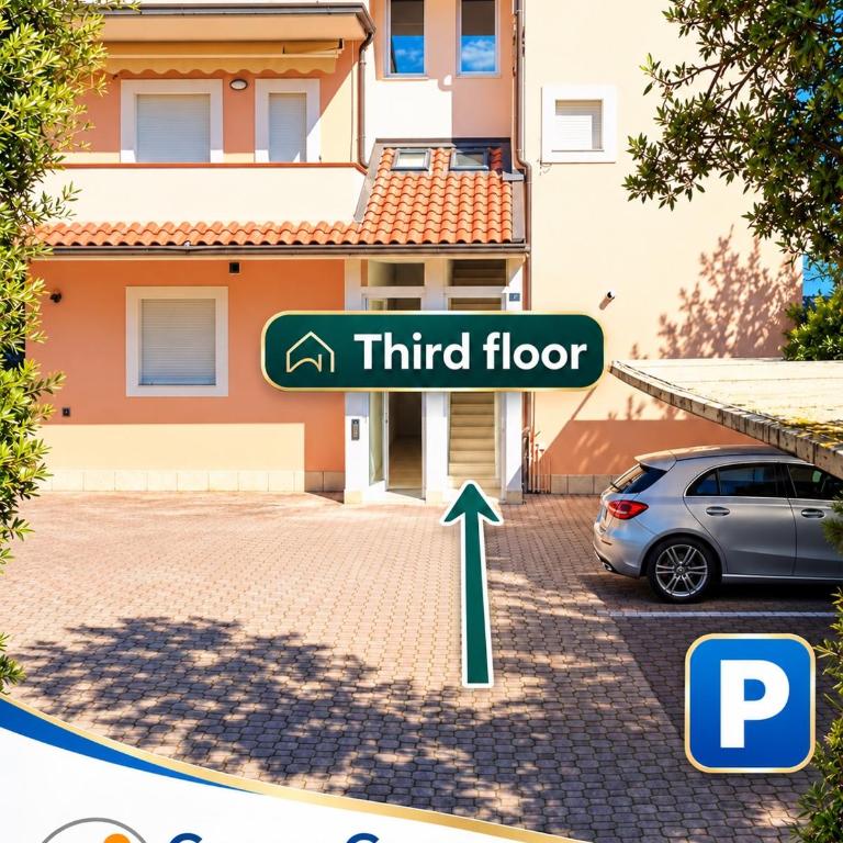 Conero Casa - Marcelli di Numana in Via Litoranea 101 sul mare vista Spiaggia con Parcheggio Esclusivo - Appartamento con 3 Camere da Letto - 4