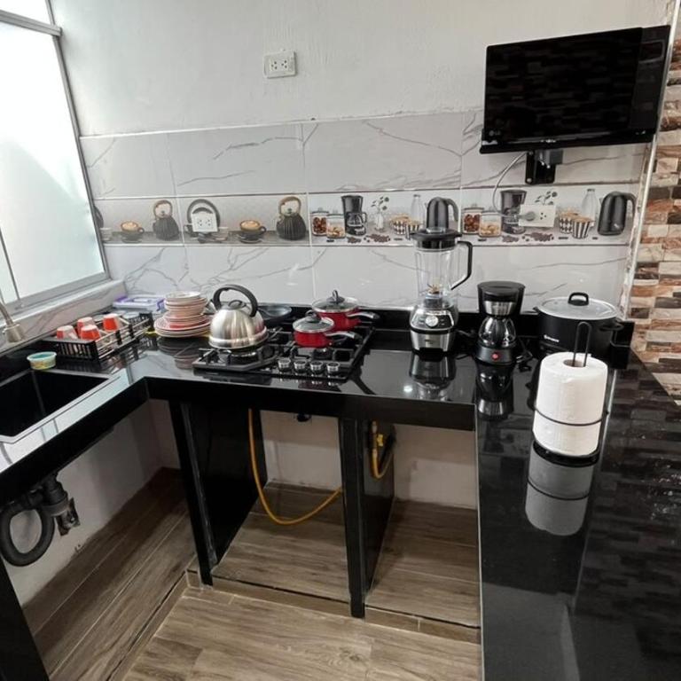 Acogedor Minidepartamento en 4 piso todo equipado - Apartamento de 1 dormitorio - 5