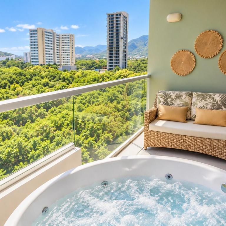 Premium Suite esquinera con jacuzzi, mar y montaña - Superior Suite with Sea View - 31