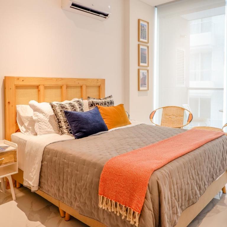 Modern loft 100 steps from Bello Horizonte Beach - One-Bedroom Apartment with Balcony and Sea View - 17