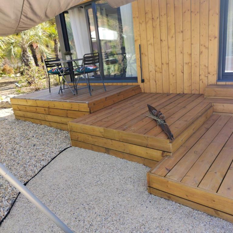 Chalet Le Clos Exotique - One-Bedroom Chalet - 23
