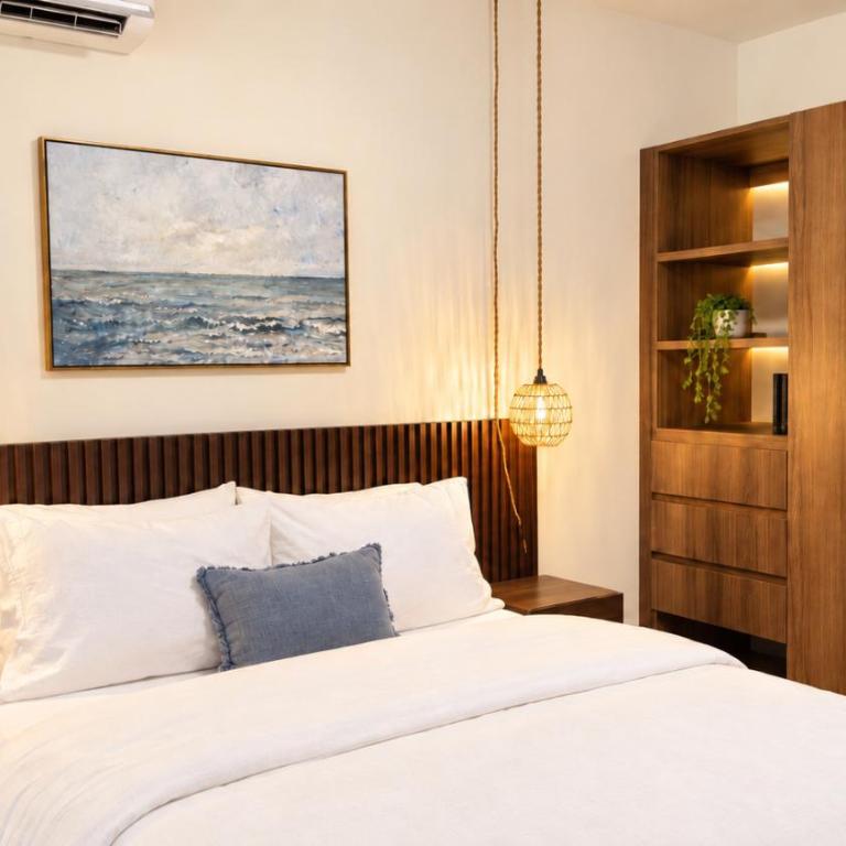 Playa's Golden Area -- Casa Omega 2BR 2BA tropical retreat, beach, infinite Pool, Gym - Appartement 2 Chambres avec Balcon - 6