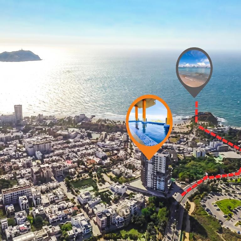 Torre Ferrara Black Luxury - 2 Alberca 1 Min Playas - Apartamento - 8
