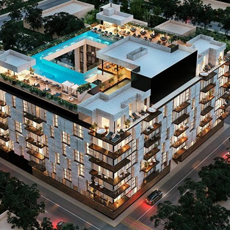 Playa's Golden Area -- Casa Omega 2BR 2BA tropical retreat, beach, infinite Pool, Gym - Appartement 2 Chambres avec Balcon - 44