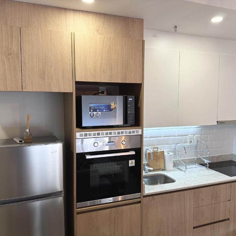 Monoambiente en Recoleta - Balcón, piscina, Wi-Fi - Apartamento de 1 dormitorio - 7