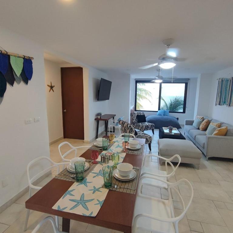 Departamentos Hopelchen - Vista y acceso al mar - Apartamento - 2