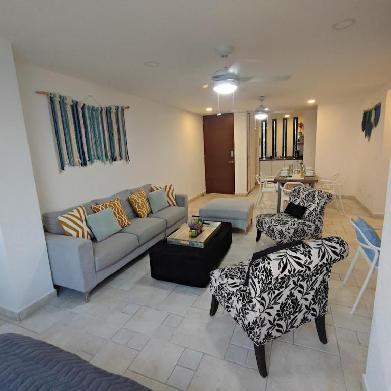 Departamentos Hopelchen - Vista y acceso al mar - Apartamento - 7