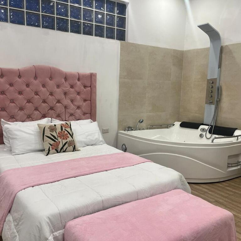 Apto de Lujo Jacuzzi Parque de las Aguas - Apartamento Deluxe de 2 dormitorios con balcón - 5