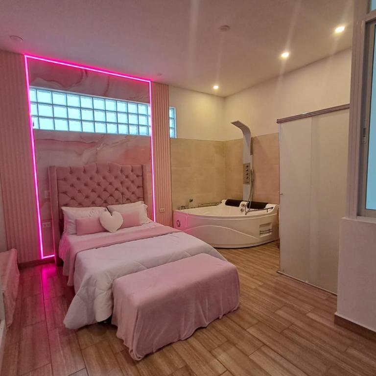 Apto de Lujo Jacuzzi Parque de las Aguas - Apartamento Deluxe de 2 dormitorios con balcón - 15