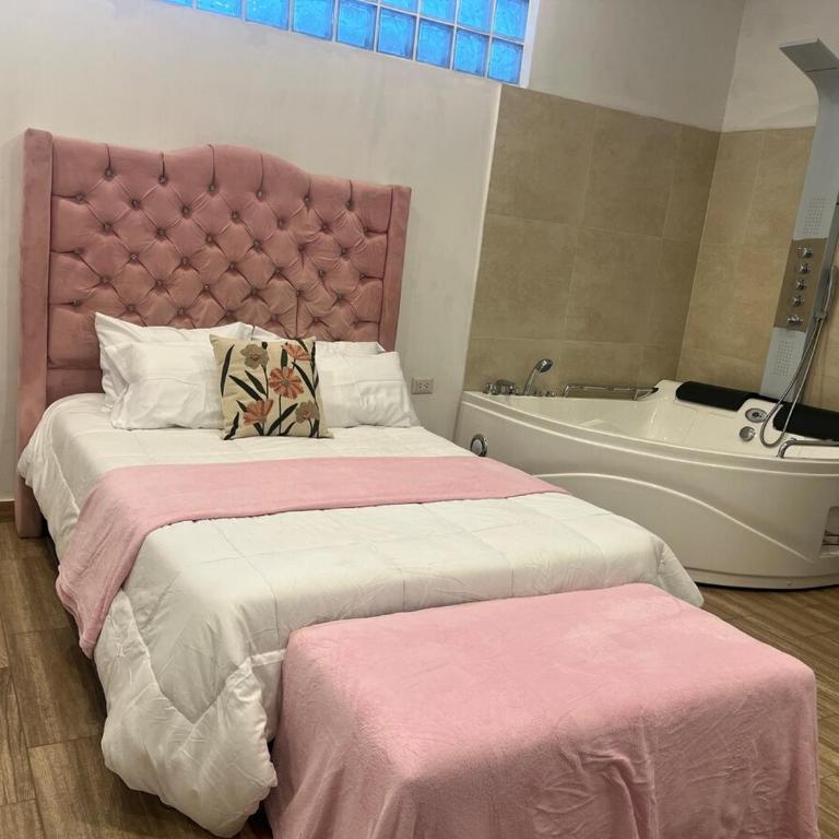 Apto de Lujo Jacuzzi Parque de las Aguas - Apartamento Deluxe de 2 dormitorios con balcón - 23