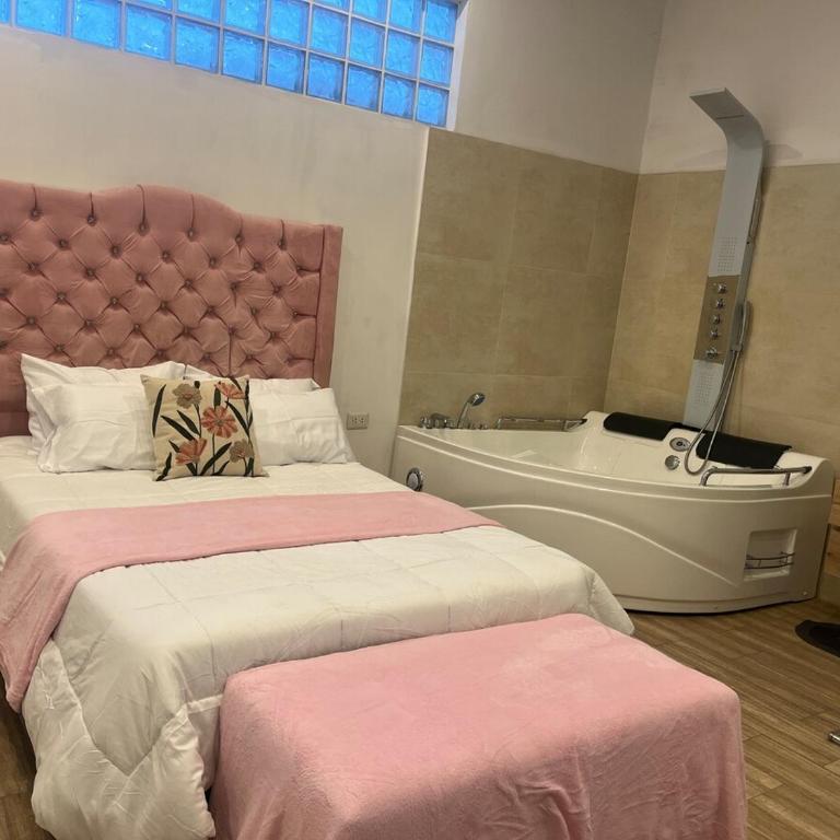 Apto de Lujo Jacuzzi Parque de las Aguas - Apartamento Deluxe de 2 dormitorios con balcón - 32