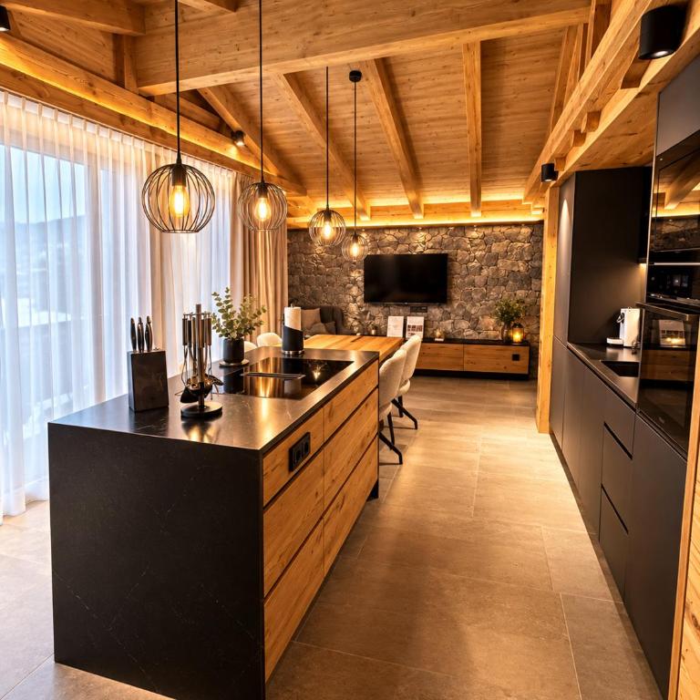 The Peak Sölden - Chalets mit Outdoor-Pool - Chalet mit 2 Schlafzimmern - 2