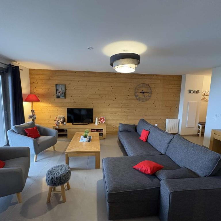 Appartement balcon sud, vue montagnes - 6 pers. - Appartement 2 Chambres - 1