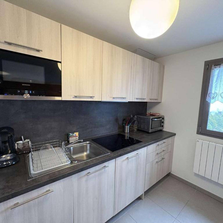 Appartement balcon sud, vue montagnes - 6 pers. - Appartement 2 Chambres - 6