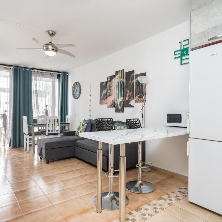 ALMA LIBRE Mar y piscina - One-Bedroom Apartment with Terrace - 7