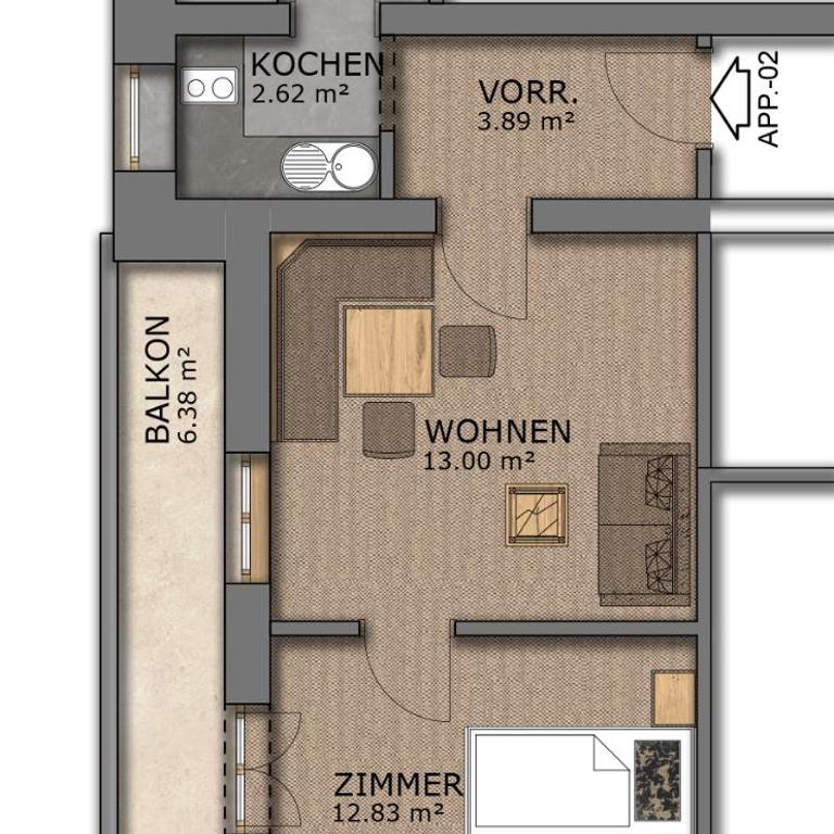 HUGOS CERVOSA ALM - Mountain Lodges - Chalet de 1 dormitorio - 4