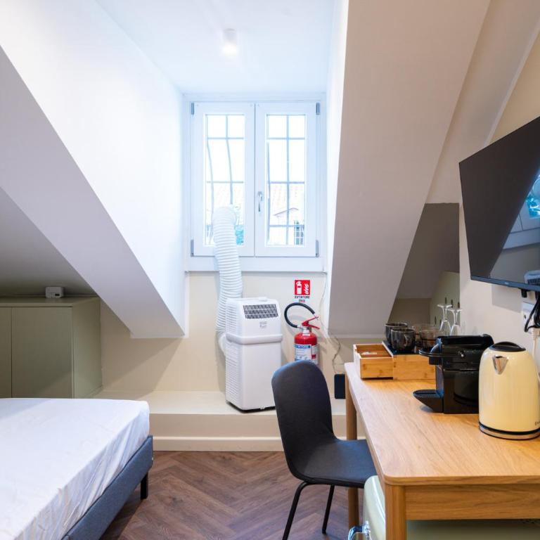 Saluzzo 1 - Monolocale mansardato ultimo piano - Appartamento con 1 Camera da Letto - 4
