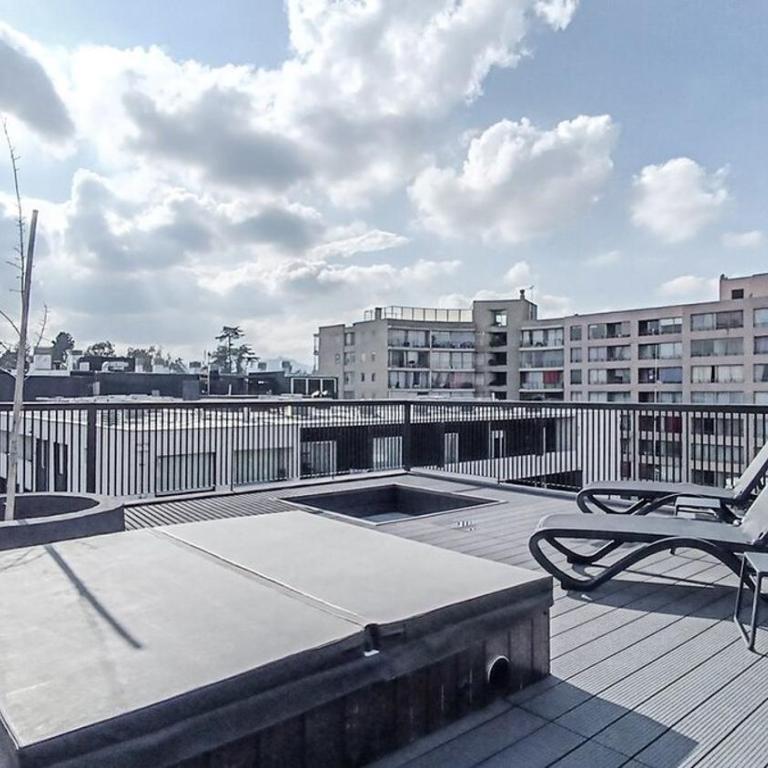 Nuevo Departmento muy cerca del Santander Arena, Parque Ohiggins, club Hipico, con estacionamiento gratis, para 2 D505 - One-Bedroom Apartment - 3