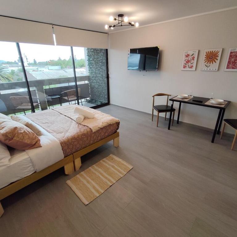 Nuevo Departmento muy cerca del Santander Arena, Parque Ohiggins, club Hipico, con estacionamiento gratis, para 2 D505 - One-Bedroom Apartment - 30