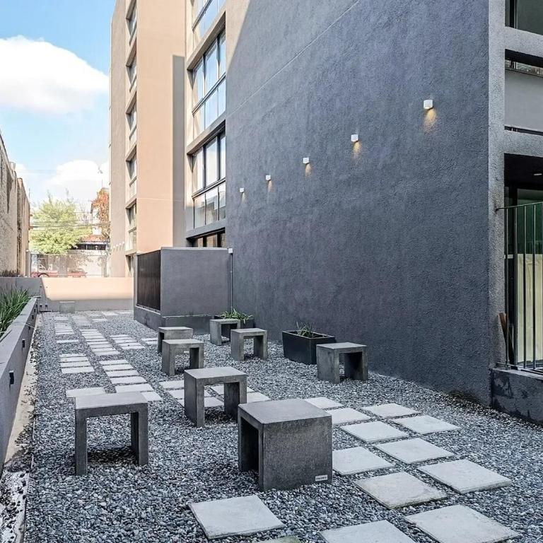 Nuevo Departmento muy cerca del Santander Arena, Parque Ohiggins, club Hipico, con estacionamiento gratis, para 2 D505 - One-Bedroom Apartment - 33