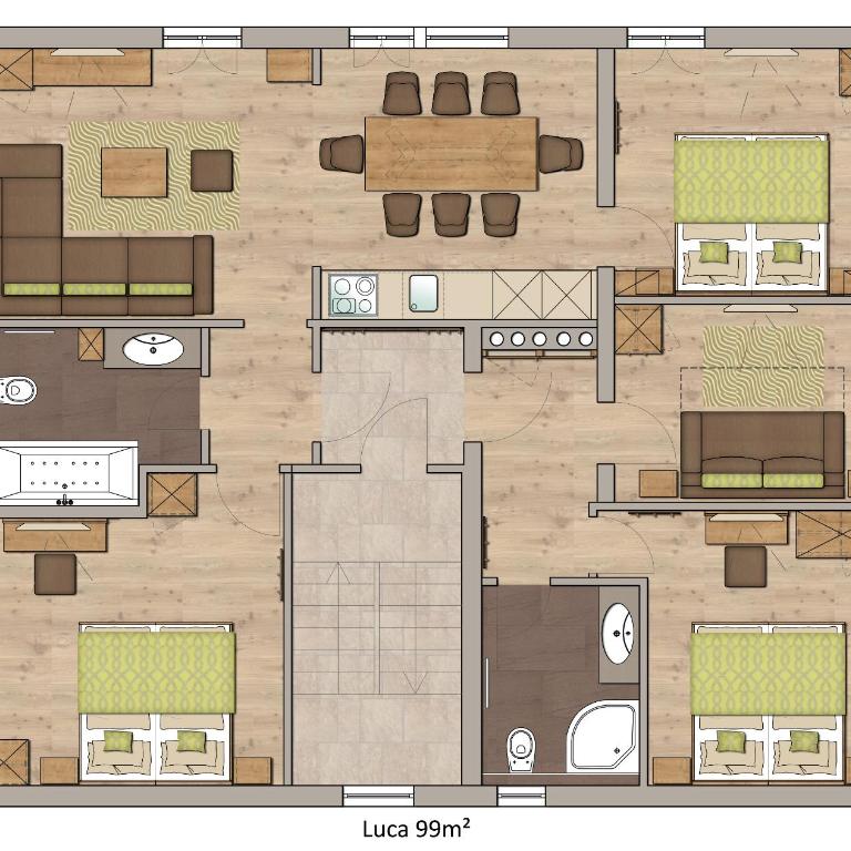 B&B AZapartments Lunic - Apartment Luca - 13