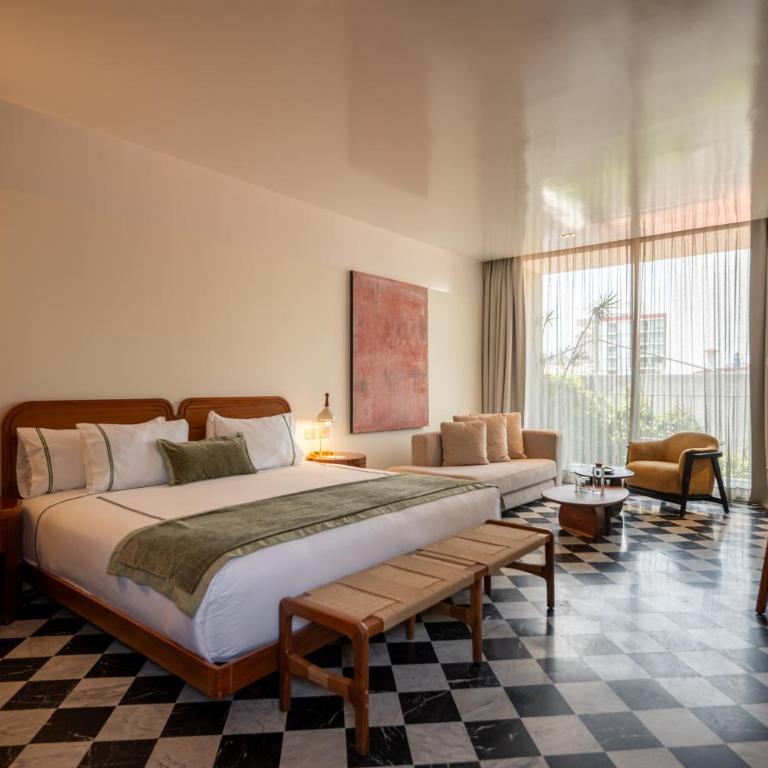 Hotel Dama - Chambre Lit King-Size avec Balcon - 2