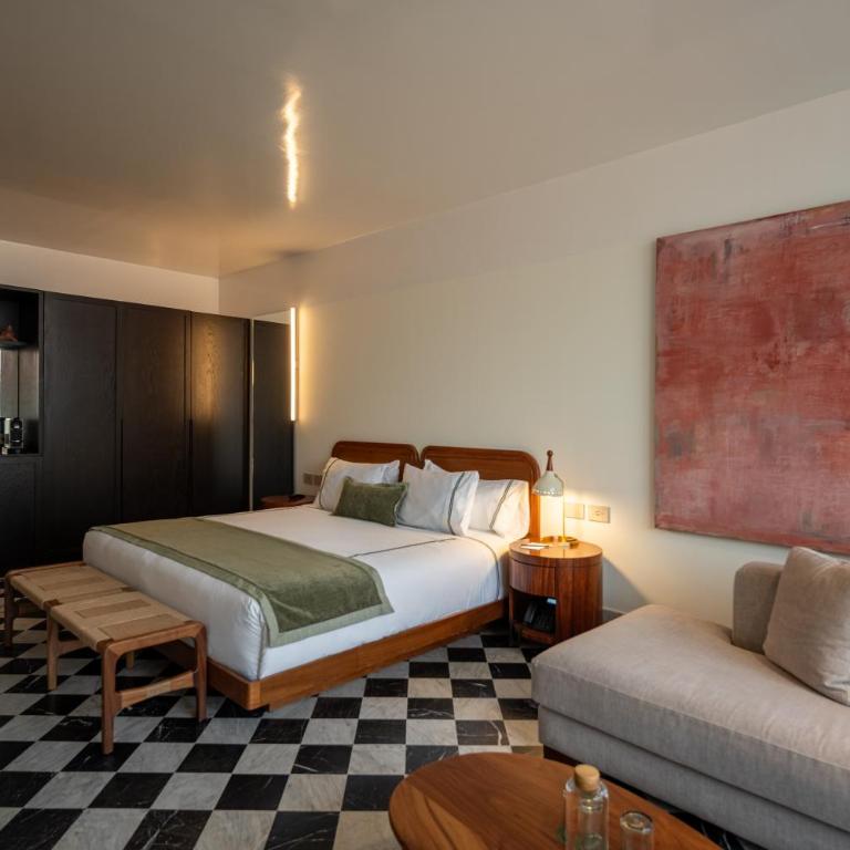 Hotel Dama - Chambre Lit King-Size avec Balcon - 4