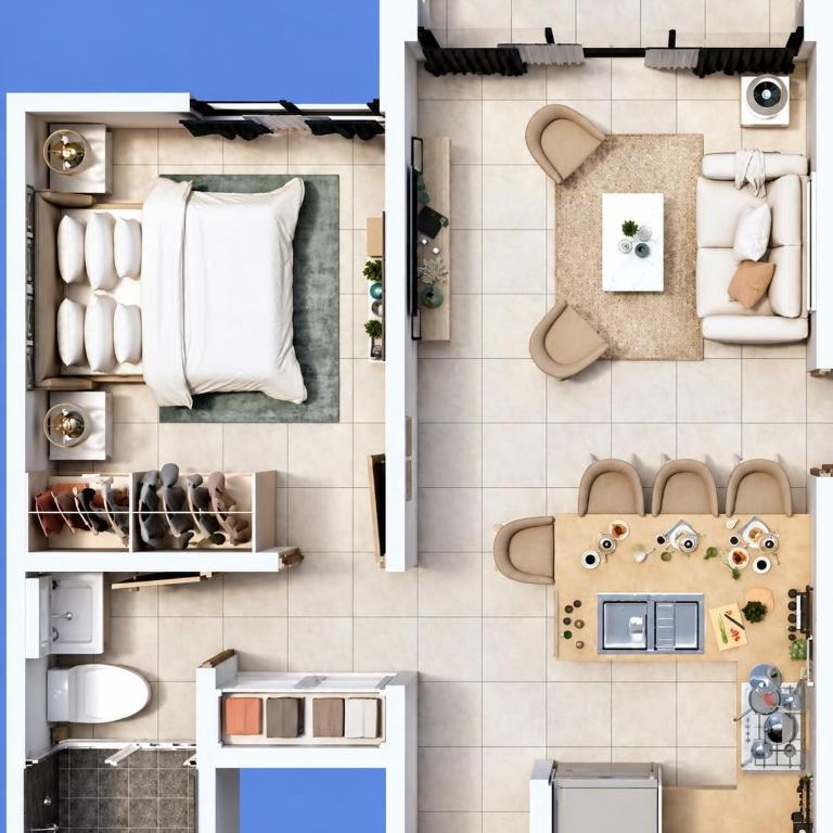 AMBAR BY HAUSING - Pet Friendly - Habitación Cuádruple Prémium - 4
